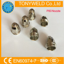 Gas cutting consumables cutting nozzle Panasonic p80 cutting accessories